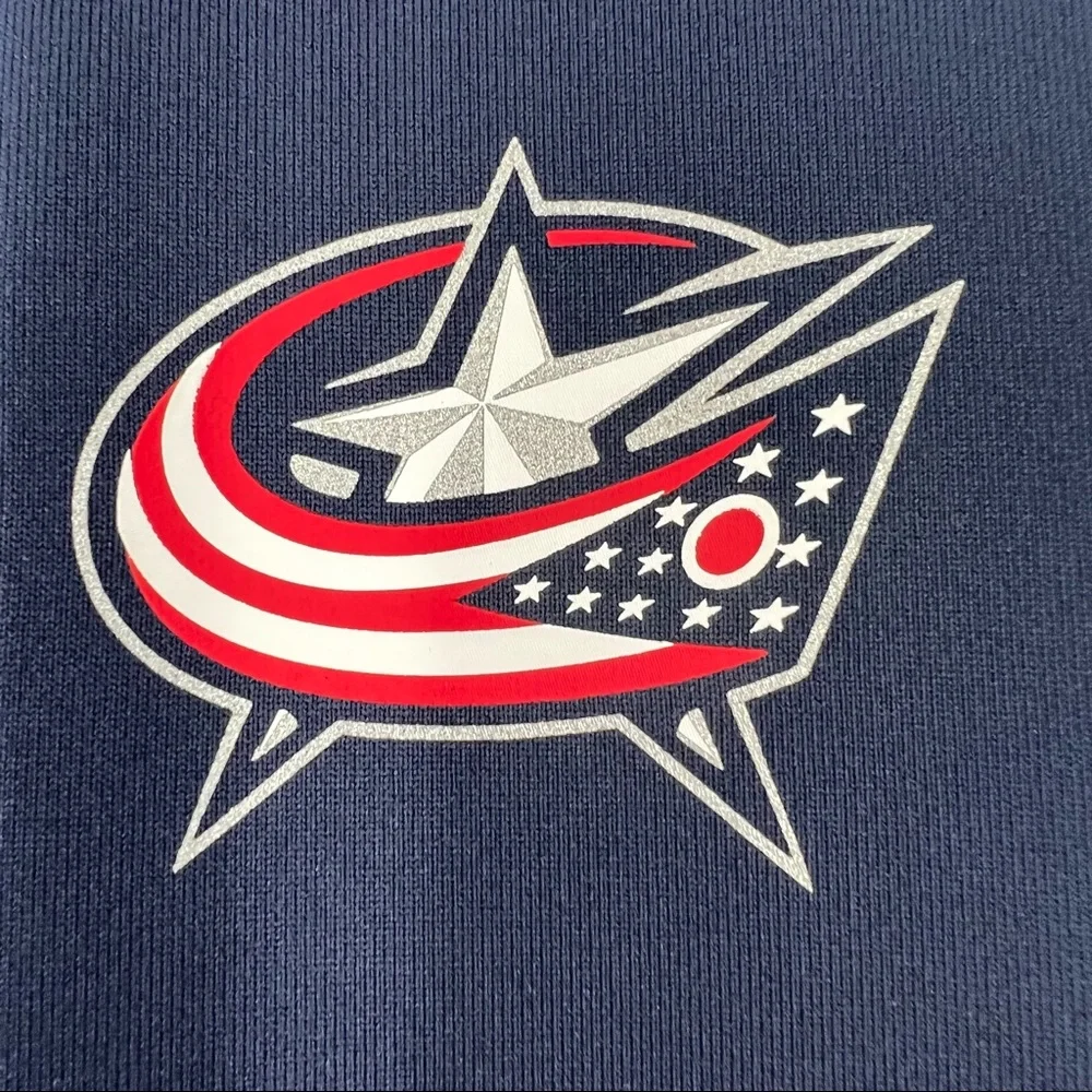 Fanatics Authentic PRO NHL Columbus Blue Jackets Navy Tank Size XXL, NWOT - Picture 11 of 12